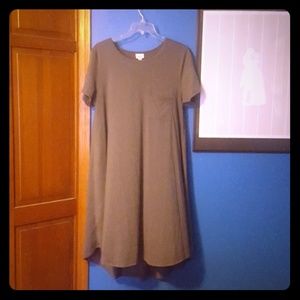 Carly gray dress